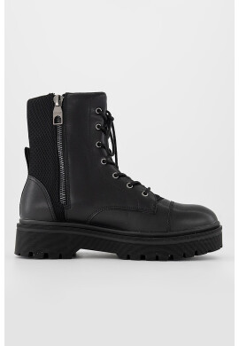Versace Jeans Couture Боти с текстилен панел - Pepit.bg