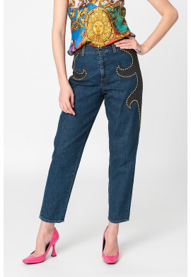 Versace Jeans Couture Дънки с нитове - Pepit.bg
