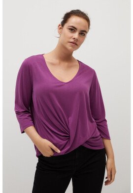 VIOLETA BY MANGO Блуза Mimo с набиране - Pepit.bg