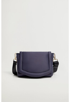 VIOLETA BY MANGO Текстилна чанта през рамо Eight - Pepit.bg