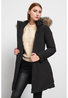 Woolrich Дълго яке Hellen с качулка - Pepit.bg