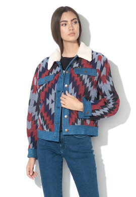 Wrangler Яке с фигурална шарка - Pepit.bg