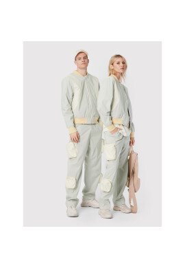 2005 Яке бомбър Unisex X Leeves „Panel” Бежов Regular Fit - Pepit.bg