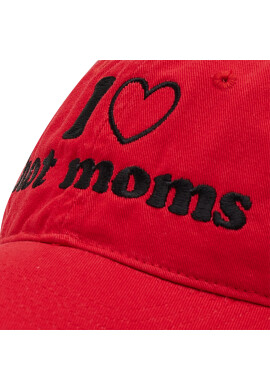 2005 Шапка с козирка Hot Moms Hat Червен - Pepit.bg