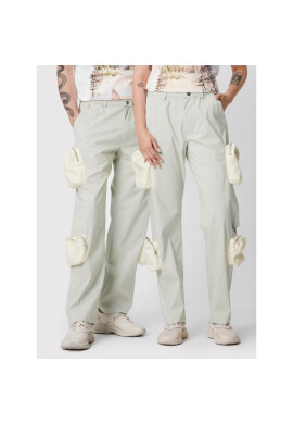 2005 Текстилни панталони Unisex X Leeves „Panel” Бежов Regular Fit - Pepit.bg