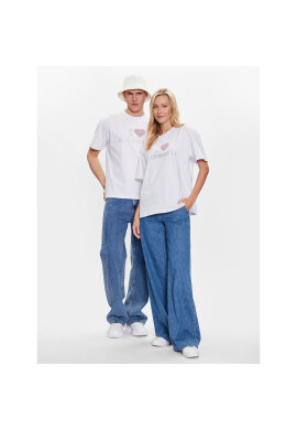 2005 Тишърт Hot Moms Бял Relaxed Fit - Pepit.bg