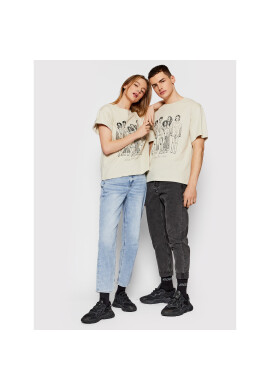 2005 Тишърт Unisex Banda Бежов Regular Fit - Pepit.bg