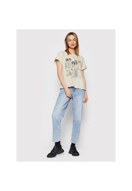 2005 Тишърт Unisex Banda Бежов Regular Fit - Pepit.bg