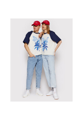 2005 Тишърт Unisex College Bloom Тъмносин Regular Fit - Pepit.bg