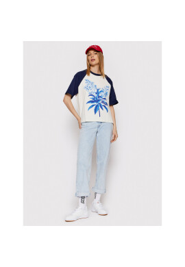 2005 Тишърт Unisex College Bloom Тъмносин Regular Fit - Pepit.bg