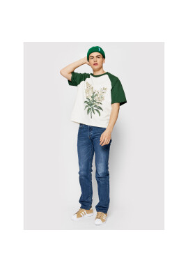 2005 Тишърт Unisex College Bloom Зелен Regular Fit - Pepit.bg