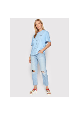 2005 Тишърт Unisex Horned Син Relaxed Fit - Pepit.bg