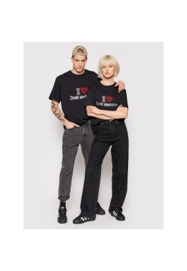 2005 Тишърт Unisex Hot Moms Черен Relaxed Fit - Pepit.bg