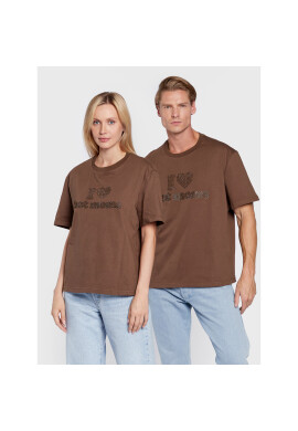 2005 Тишърт Unisex Hot Moms Кафяв Relaxed Fit - Pepit.bg