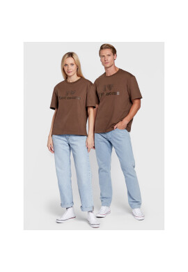 2005 Тишърт Unisex Hot Moms Кафяв Relaxed Fit - Pepit.bg