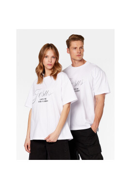 2005 Тишърт Unisex Jesus Бял Regular Fit - Pepit.bg