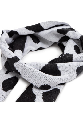 2005 Зимен шал Cowhide Scarf Бял - Pepit.bg