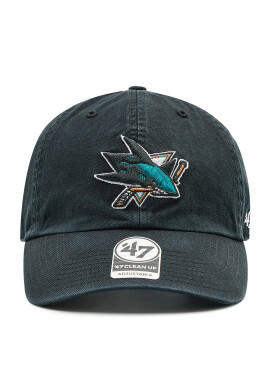 47 Brand Шапка с козирка San Jose Sharks '47 Clean Up H-RGW22GWS-BK Черен - Pepit.bg