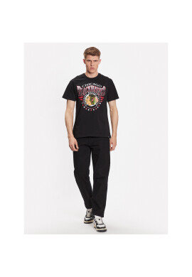 47 Brand Тишърт Chicago Blackhawks '47 Echo Tee Черен Regular Fit - Pepit.bg
