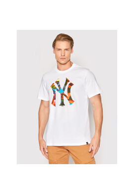 47 Brand Тишърт Echo Tee BB017TEMECH549842WW Бял Regular Fit - Pepit.bg