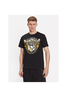 47 Brand Тишърт Pittsburgh Penguins '47 Echo Tee Черен Regular Fit - Pepit.bg