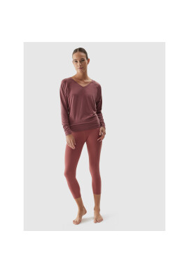 4F Блуза AW23TFLOF153 Червен Slim Fit - Pepit.bg