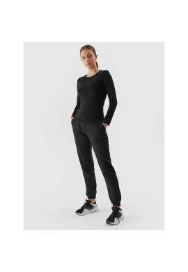 4F Блуза AW23TLONF167 Черен Slim Fit - Pepit.bg