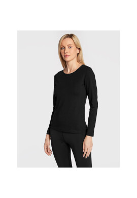 4F Блуза H4Z22-TSDL350 Черен Slim Fit - Pepit.bg