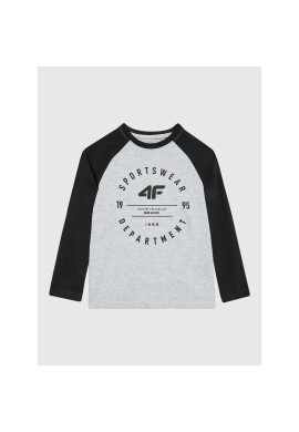 4F Блуза HJL22-JTSML001 Сив Regular Fit - Pepit.bg