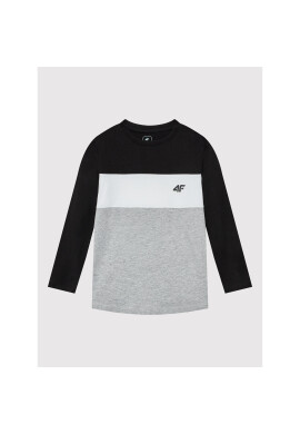 4F Блуза HJL22-JTSML002 Черен Regular Fit - Pepit.bg