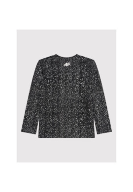 4F Блуза HJL22-JTSML003 Черен Regular Fit - Pepit.bg