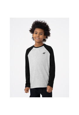 4F Блуза JAW23TLONM138 Сив Regular Fit - Pepit.bg