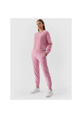 4F Долнище анцуг AW23TTROF474 Розов Regular Fit - Pepit.bg