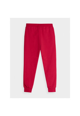 4F Долнище анцуг JAW23TTROM410 Червен Regular Fit - Pepit.bg