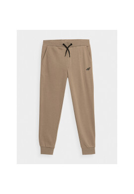 4F Долнище анцуг JAW23TTROM411 Бежов Regular Fit - Pepit.bg