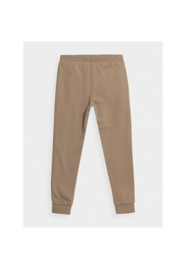 4F Долнище анцуг JAW23TTROM411 Бежов Regular Fit - Pepit.bg