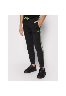 4F Долнище анцуг HJL21-JSPMD002A Черен Regular Fit - Pepit.bg