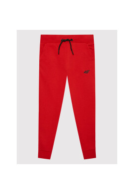 4F Долнище анцуг HJL22-JSPMD001 Червен Regular Fit - Pepit.bg