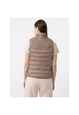 4F Елек AW23TVESF072 Кафяв Slim Fit - Pepit.bg