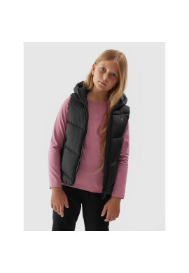 4F Елек JAW23TVJAF045 Черен Regular Fit - Pepit.bg