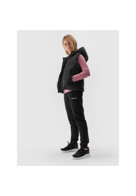 4F Елек JAW23TVJAF045 Черен Regular Fit - Pepit.bg