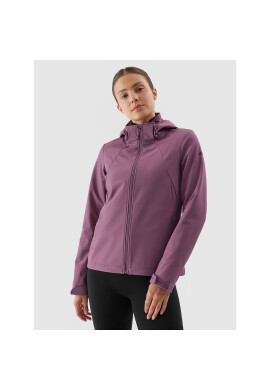 4F Яке softshell AW23TSOFF152 Розов Slim Fit - Pepit.bg