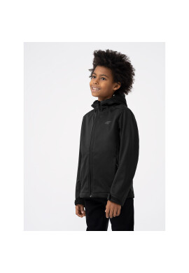 4F Яке softshell JAW23TSOFM149 Черен Regular Fit - Pepit.bg