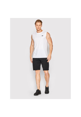 4F Мъжки топ H4L22-TSM350 Бял Regular Fit - Pepit.bg