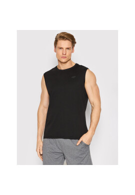 4F Мъжки топ H4L22-TSM350 Черен Regular Fit - Pepit.bg