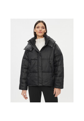 4F Пухено яке AW23TDJAF231 Черен Regular Fit - Pepit.bg