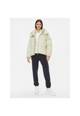4F Пухено яке AW23TDJAF231 Зелен Regular Fit - Pepit.bg