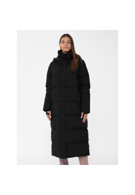 4F Пухено яке AW23TDJAF237 Черен Regular Fit - Pepit.bg