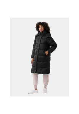 4F Пухено яке AW23TDJAF238 Черен Regular Fit - Pepit.bg