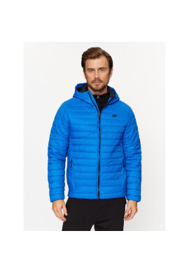 4F Пухено яке AW23TDJAM240 Син Regular Fit - Pepit.bg